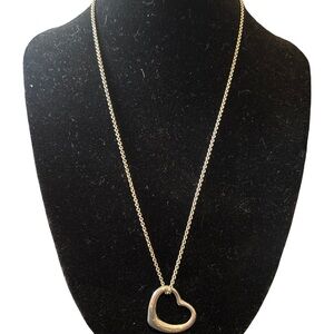 Tiffany & Co. Silver Heart Necklace